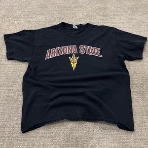 Port and Company Black Arizona State Tee